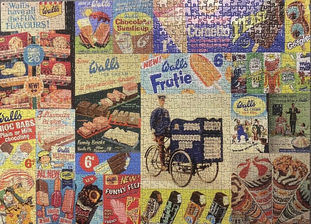 Vintage Ice Cream - Gibsons 🇬🇧 puzzle collectible [Barcode 5012269071030] - Main Image 3