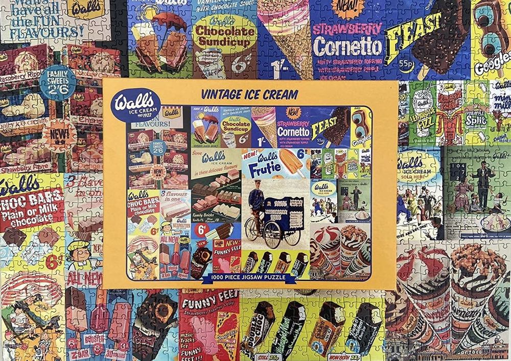 Vintage Ice Cream - Gibsons 🇬🇧 puzzle collectible [Barcode 5012269071030] - Main Image 4