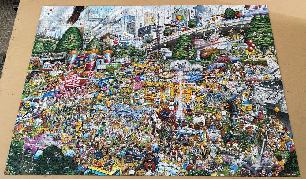 I ❤️ Car Boot Sales - Gibsons 🇬🇧 puzzle collectible [Barcode 5012269005097] - Main Image 2