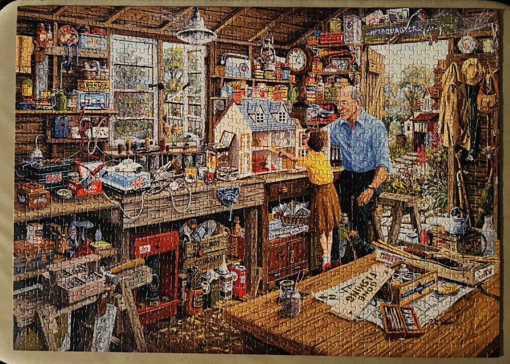 Gibsons: Grandads Workshop - Gibsons puzzle collectible [Barcode 5012269060614] - Main Image 2