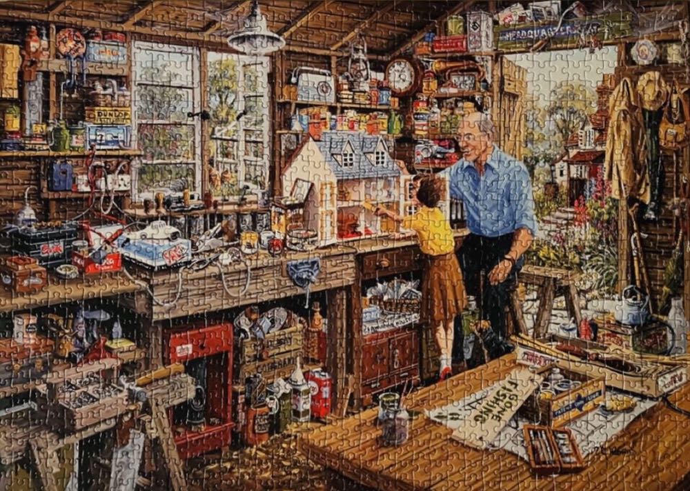 Gibsons: Grandads Workshop - Gibsons puzzle collectible [Barcode 5012269060614] - Main Image 3