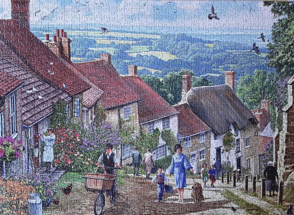 Gold Hill - Gibsons puzzle collectible [Barcode 5012269062281] - Main Image 3