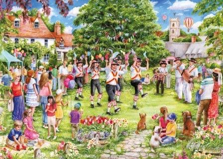 The Country Dance - Gibsons puzzle collectible [Barcode 5012269062465] - Main Image 2