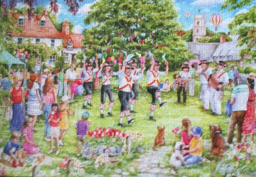 The Country Dance - Gibsons puzzle collectible [Barcode 5012269062465] - Main Image 3