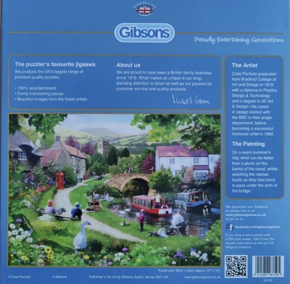 Life In The Slow Lane - Gibsons puzzle collectible [Barcode 5012269061505] - Main Image 4