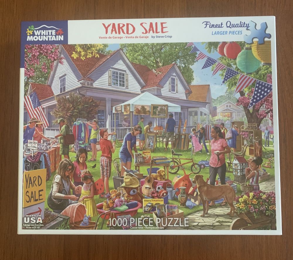 Yard Sale - White Mountain puzzle collectible [Barcode 724819264483] - Main Image 3