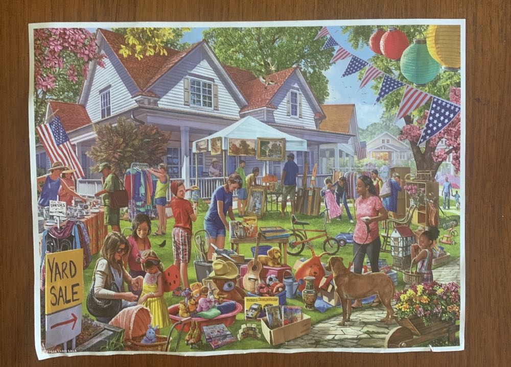 Yard Sale - White Mountain puzzle collectible [Barcode 724819264483] - Main Image 4