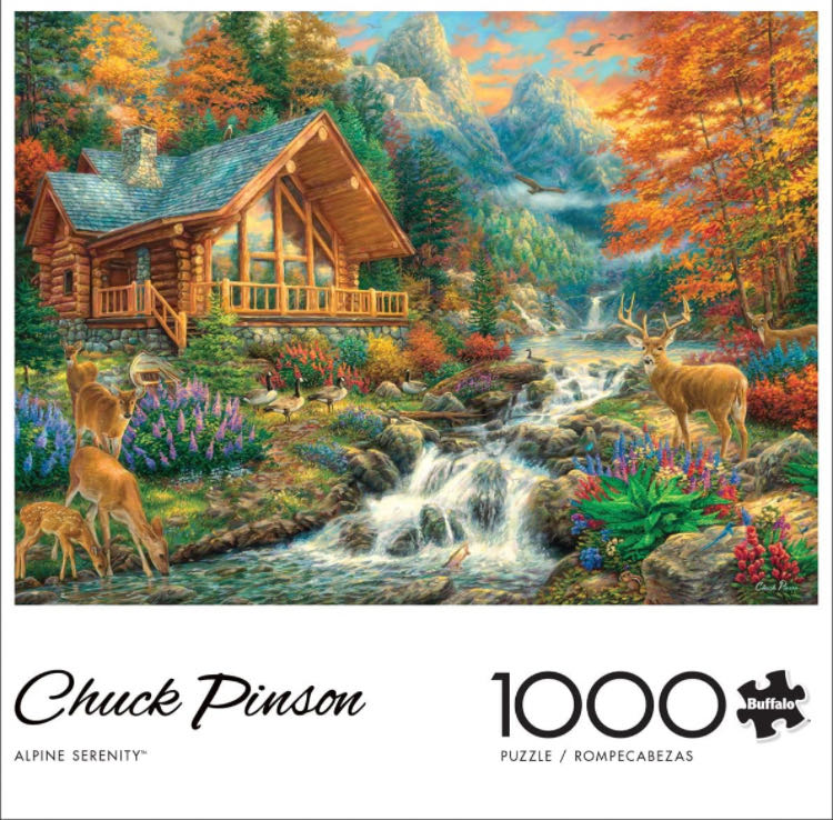Alpine Serenity - Buffalo puzzle collectible [Barcode 079346123117] - Main Image 2
