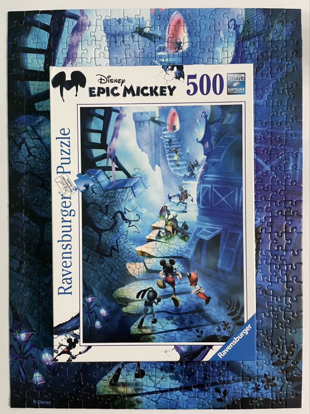 Epic Mickey Staircase - Ravensburger puzzle collectible - Main Image 3