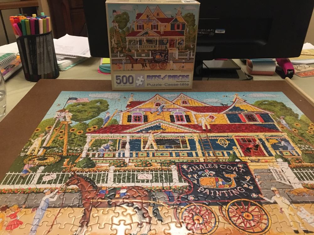 Painted Lady - Bits And Pieces puzzle collectible [Barcode 192949019462] - Main Image 2