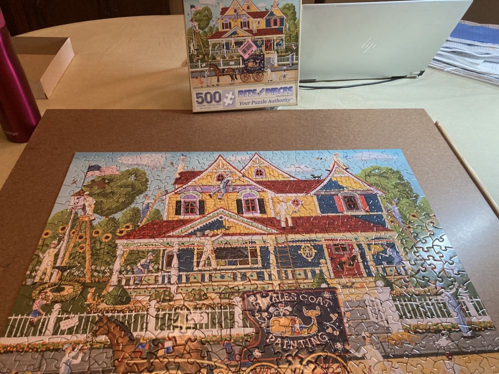 Painted Lady - Bits And Pieces puzzle collectible [Barcode 192949019462] - Main Image 3