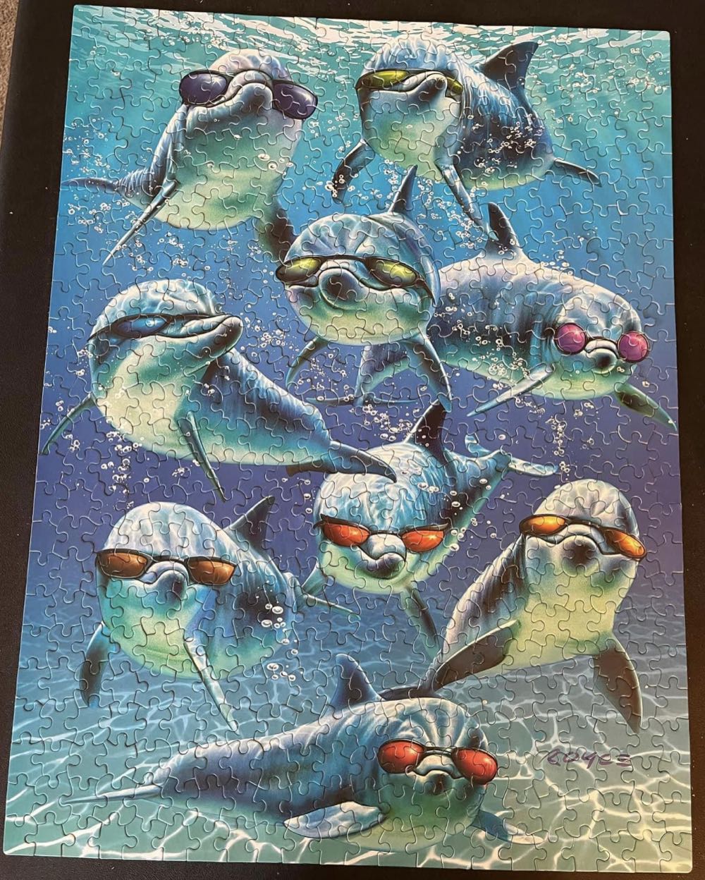 Mod Squad - White Mountain Puzzles puzzle collectible [Barcode 724819249343] - Main Image 2