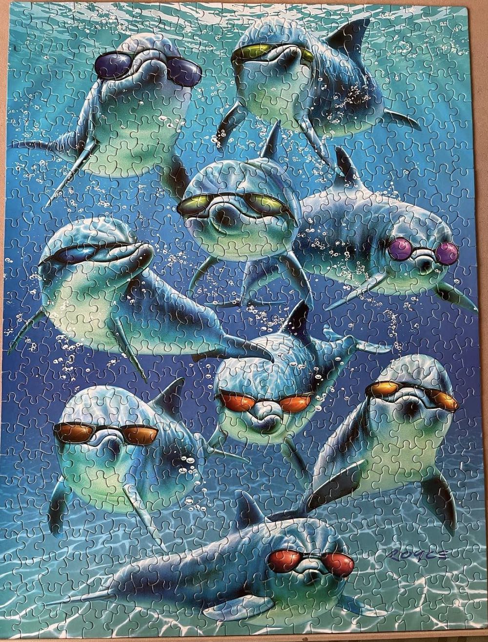 Mod Squad - White Mountain Puzzles puzzle collectible [Barcode 724819249343] - Main Image 3