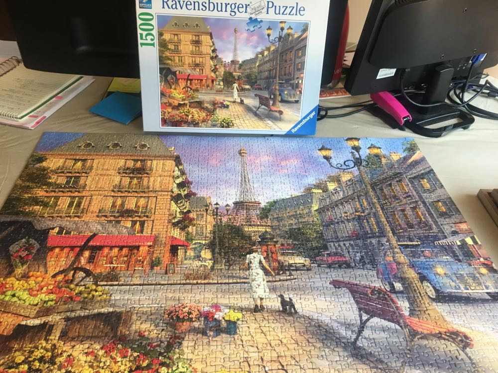 Vintage Paris - Ravensberger puzzle collectible [Barcode 265212536123] - Main Image 2