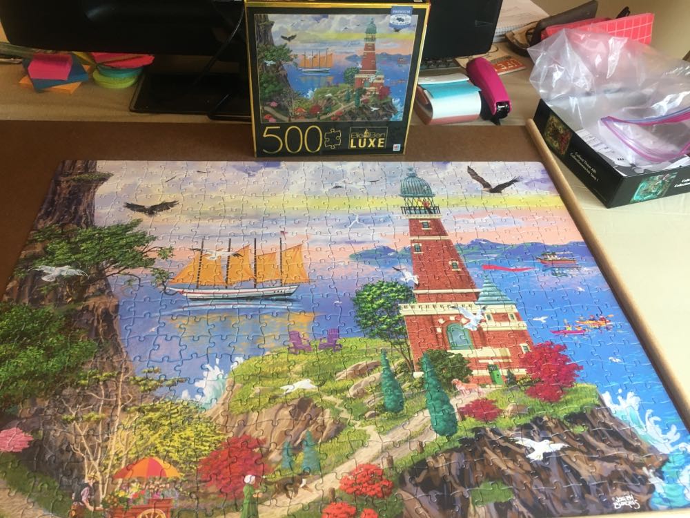 Lighthouse - Big Ben LUXE puzzle collectible [Barcode 778988573778] - Main Image 2