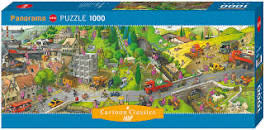 Sunset Over A Busy Day