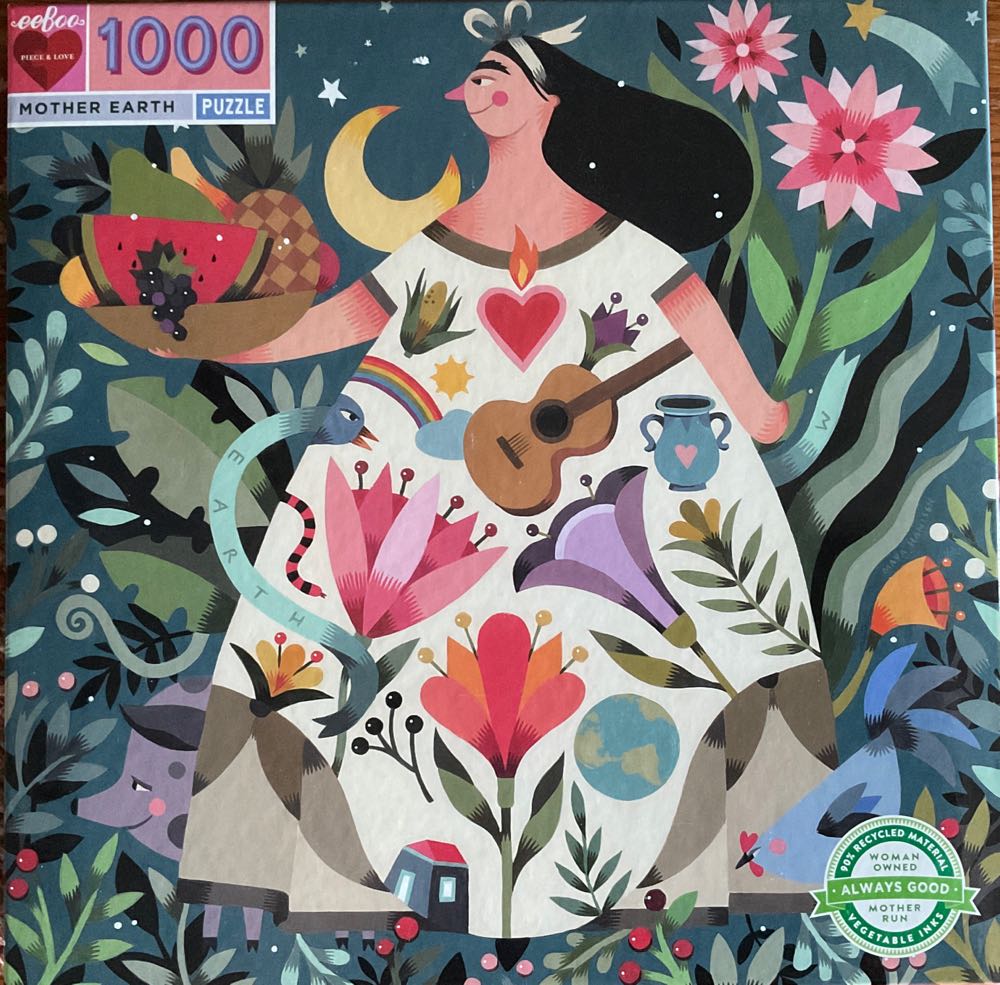 Mother Earth - eeBoo Puzzles puzzle collectible [Barcode 689196509193] - Main Image 3