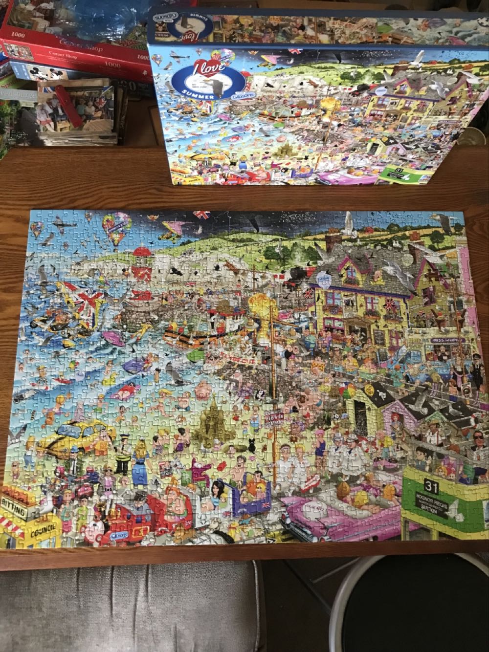 I ❤️ Summer - Gibsons puzzle collectible [Barcode 5012269070385] - Main Image 3