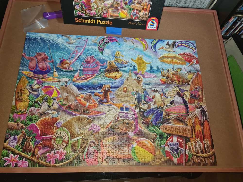 Beach Mania - Schmidt puzzle collectible [Barcode 4001504596620] - Main Image 2