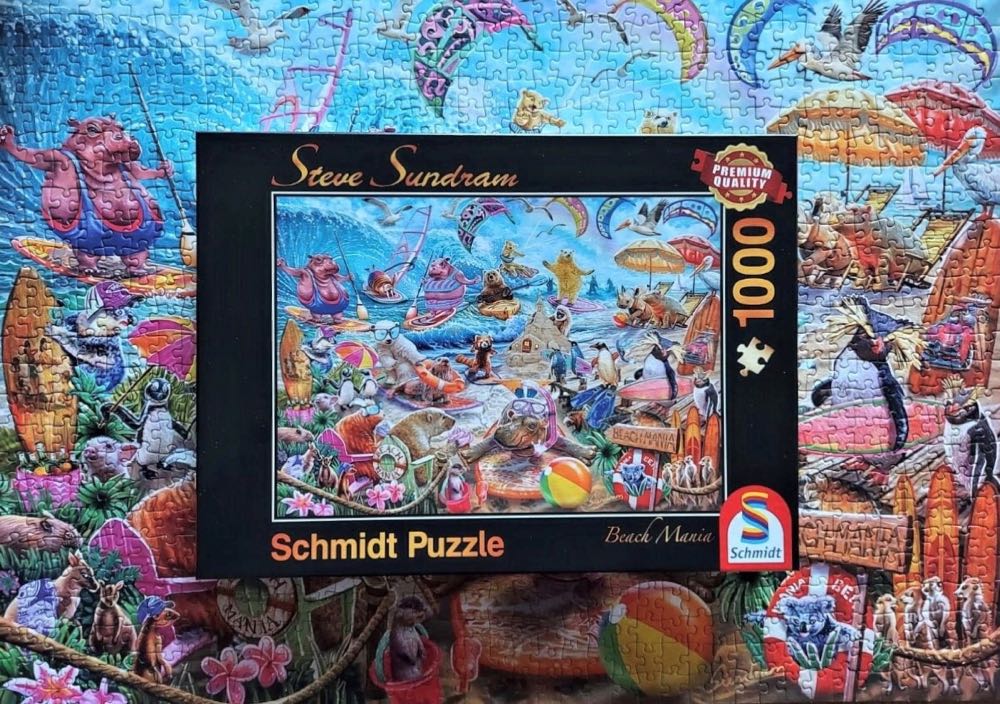 Beach Mania - Schmidt puzzle collectible [Barcode 4001504596620] - Main Image 4