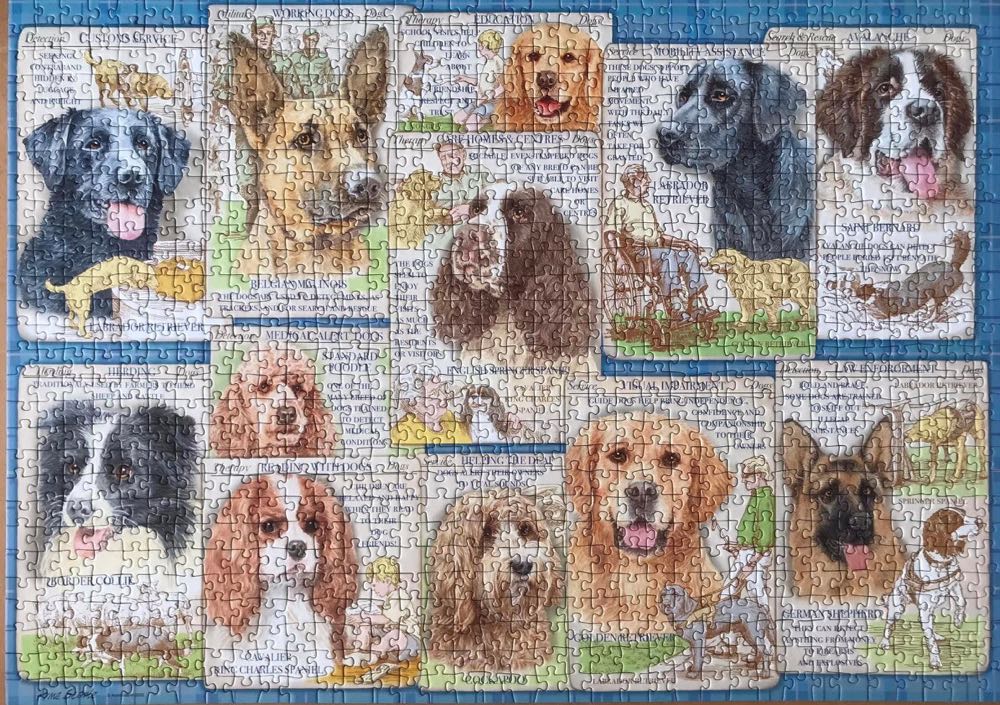 Dutiful Dogs - Ravensburger puzzle collectible [Barcode 4005556165087] - Main Image 4
