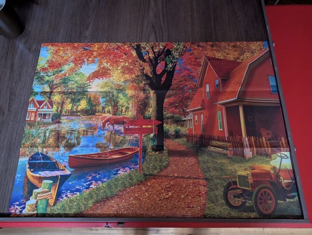 Autumn Village - Huadada puzzle collectible - Main Image 3