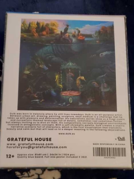 Carrousel - Grateful House puzzle collectible [Barcode 7971316777777] - Main Image 2