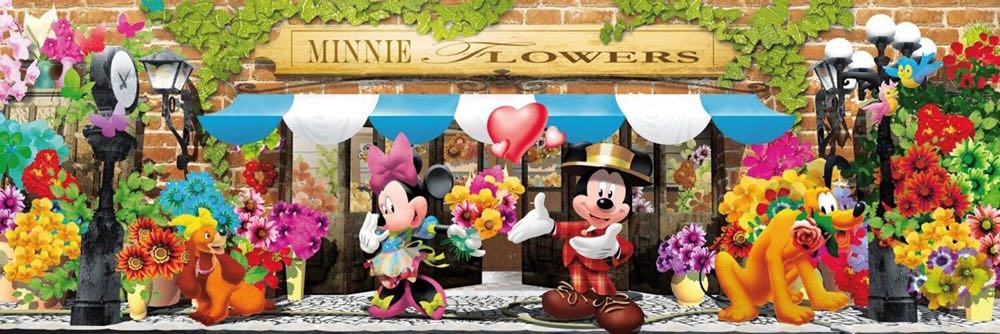 The Flower Shop Panorama - Clementoni puzzle collectible [Barcode 8005125922178] - Main Image 3