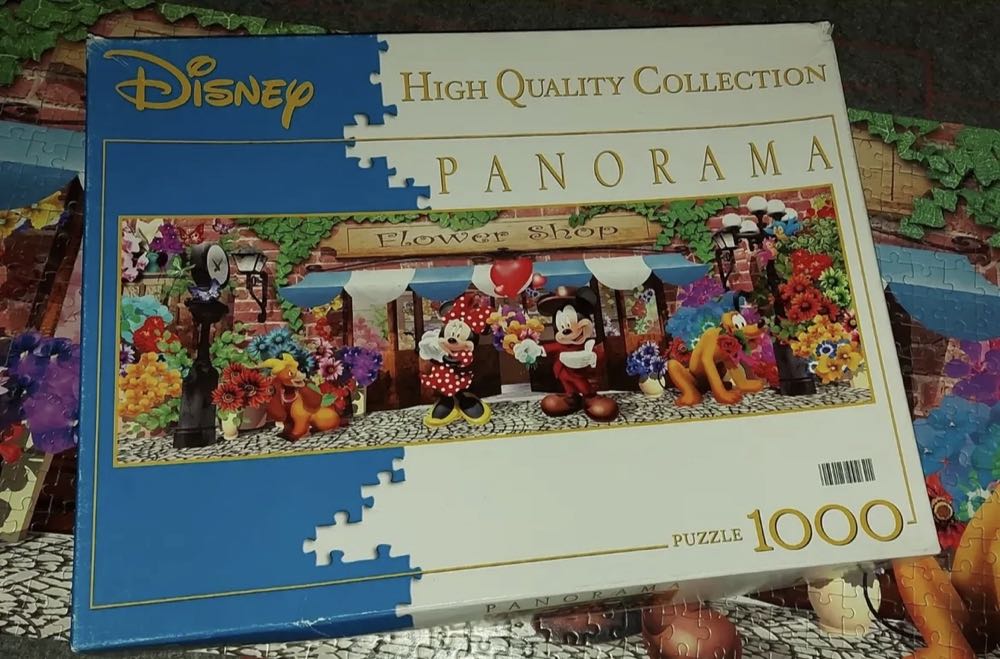 The Flower Shop Panorama - Clementoni puzzle collectible [Barcode 8005125922178] - Main Image 4