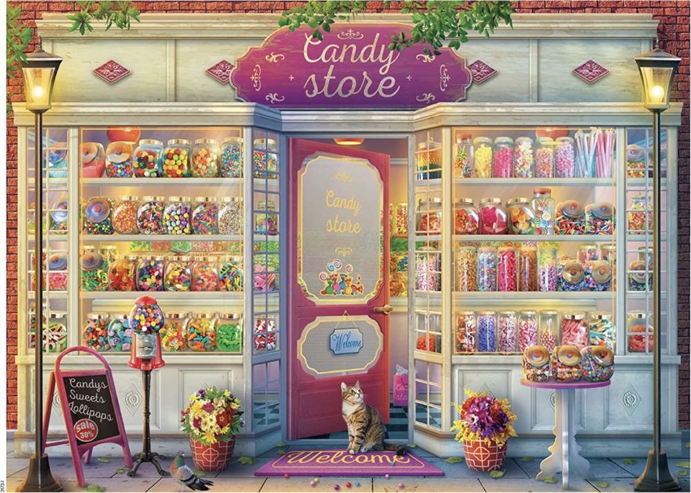 Candy Store - Ceaco puzzle collectible [Barcode 021081310352] - Main Image 2