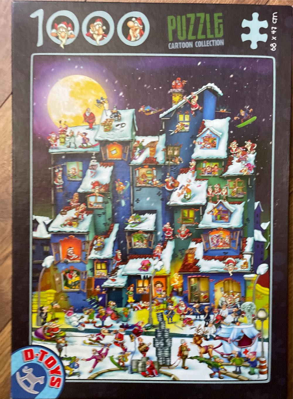 Santa - D-TOYS puzzle collectible [Barcode 091683075607] - Main Image 2