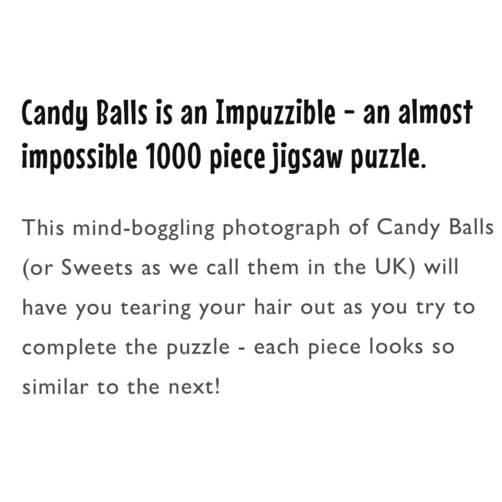 Candy Balls - All puzzles puzzle collectible [Barcode 5060085106030] - Main Image 4