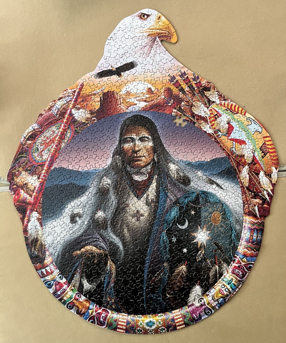 Z - Sacred Spaces (Retired From Circulation) - Ceaco puzzle collectible [Barcode 021081011273] - Main Image 2