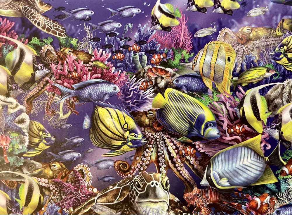 Coral Reef 2 • - Milton Bradley puzzle collectible [Barcode 778988689035] - Main Image 2