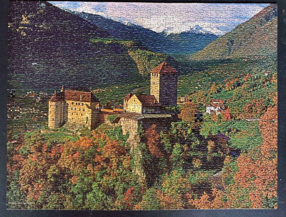 South Tyrol, Italy  - Milton Bradley puzzle collectible [Barcode 653569459811] - Main Image 2