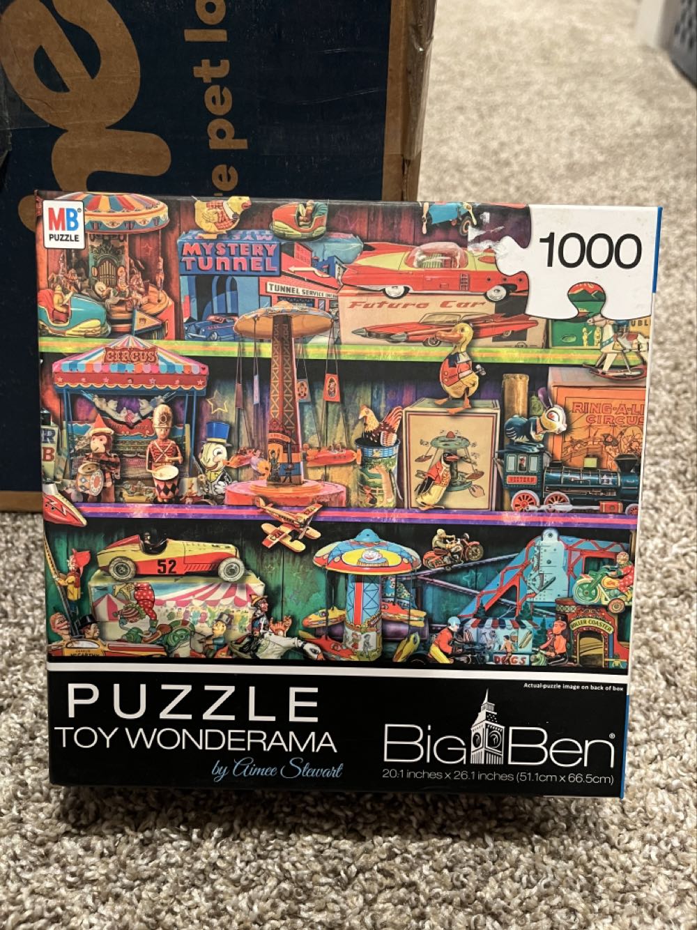 Aimee Stewart: Toy Wonderama - Big Ben ( Milton Bradley) puzzle collectible [Barcode 047754380552] - Main Image 2