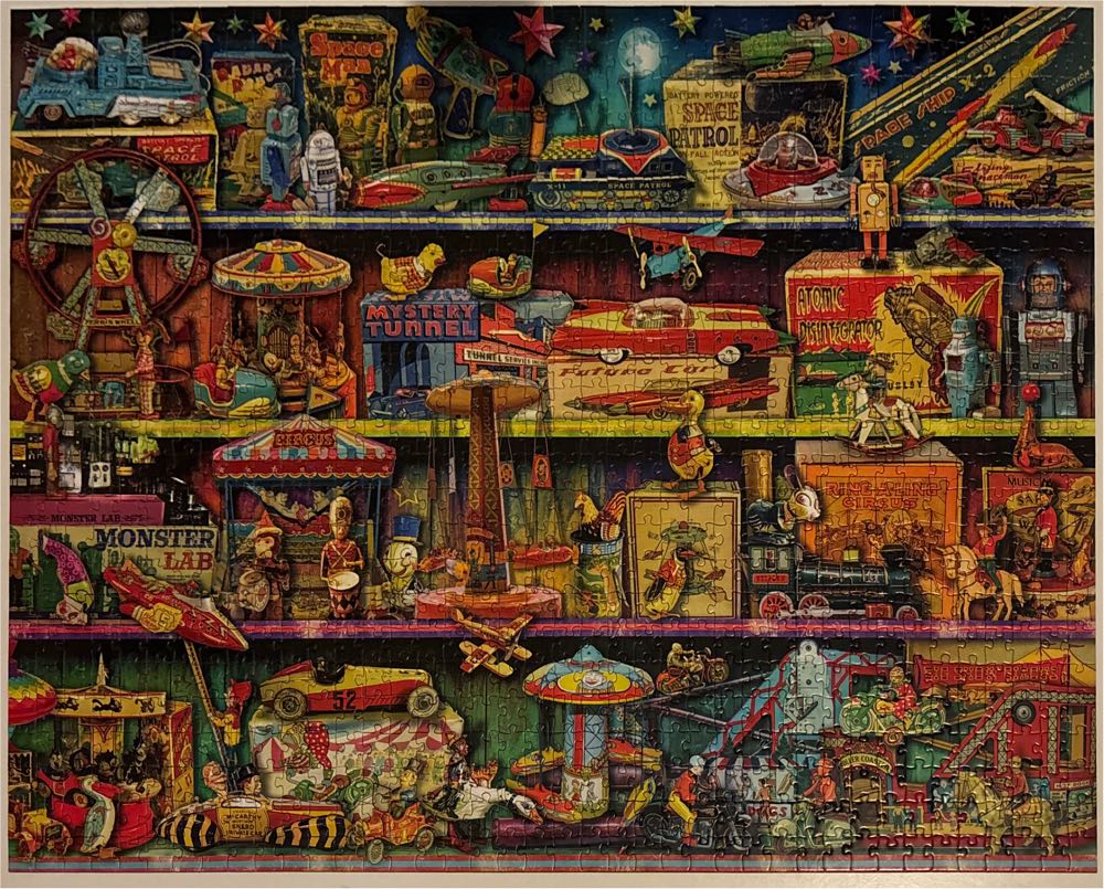 Aimee Stewart: Toy Wonderama - Big Ben ( Milton Bradley) puzzle collectible [Barcode 047754380552] - Main Image 3