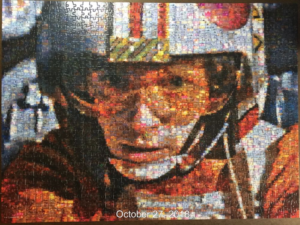Photomosaics: Star Wars - Luke Skywalker (Photomosaic) - Buffalo puzzle collectible [Barcode 079346106028] - Main Image 2