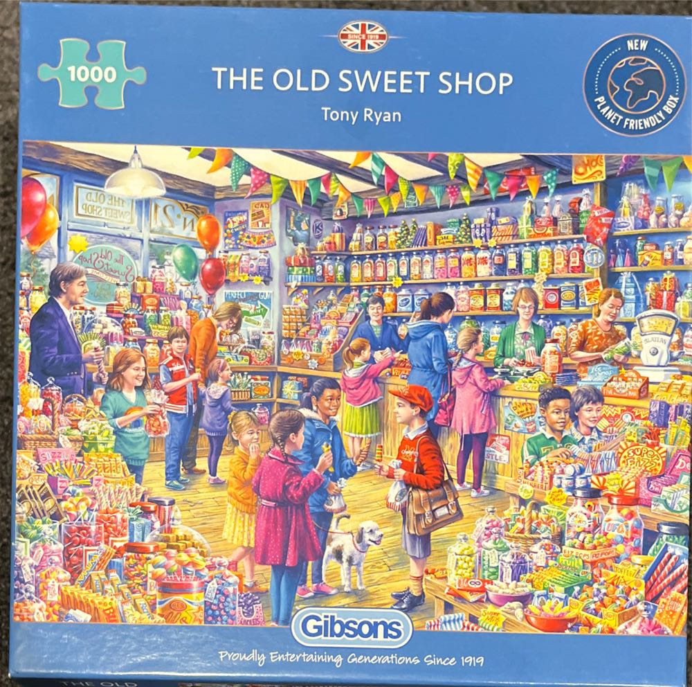 The Old Sweet Shop  - Gibsons puzzle collectible [Barcode 5012269062748] - Main Image 2