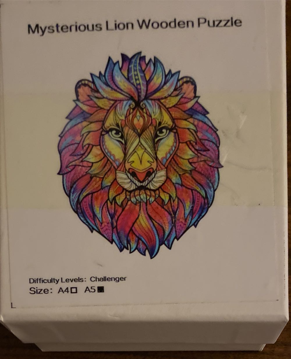 Mysterious Lion - Unknown 🤷🏻‍♀️ puzzle collectible - Main Image 3