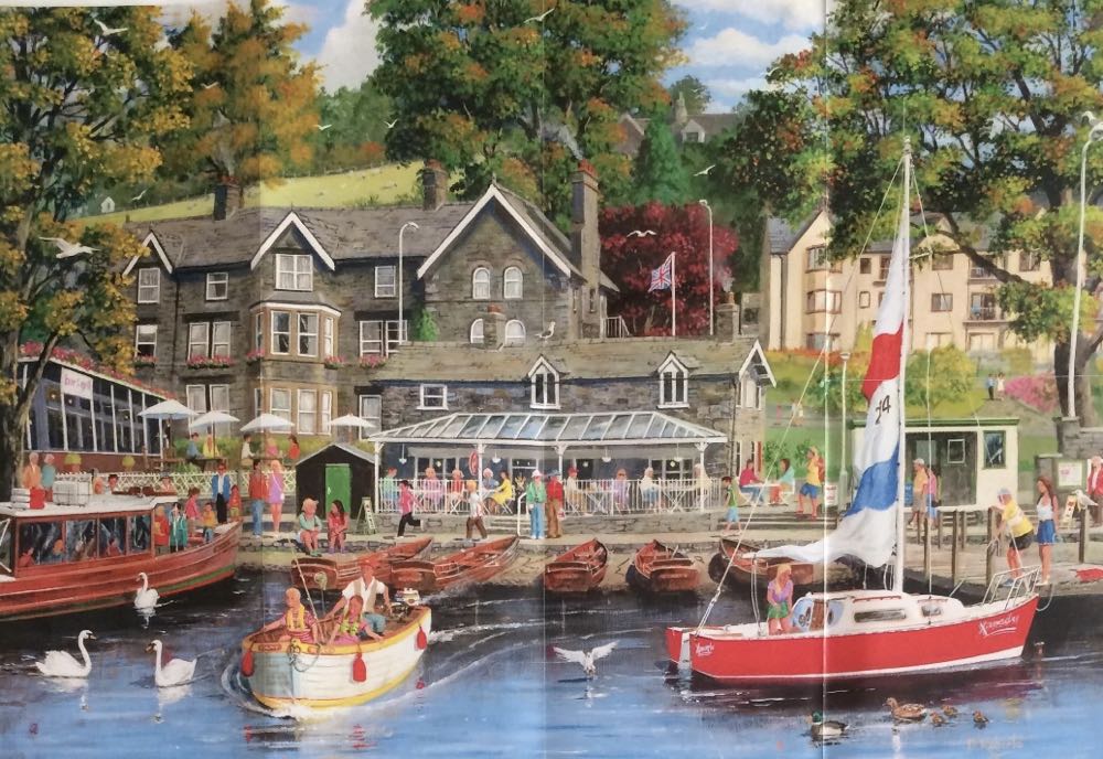 Summer In Ambleside - Gibsons puzzle collectible [Barcode 5012269034158] - Main Image 2