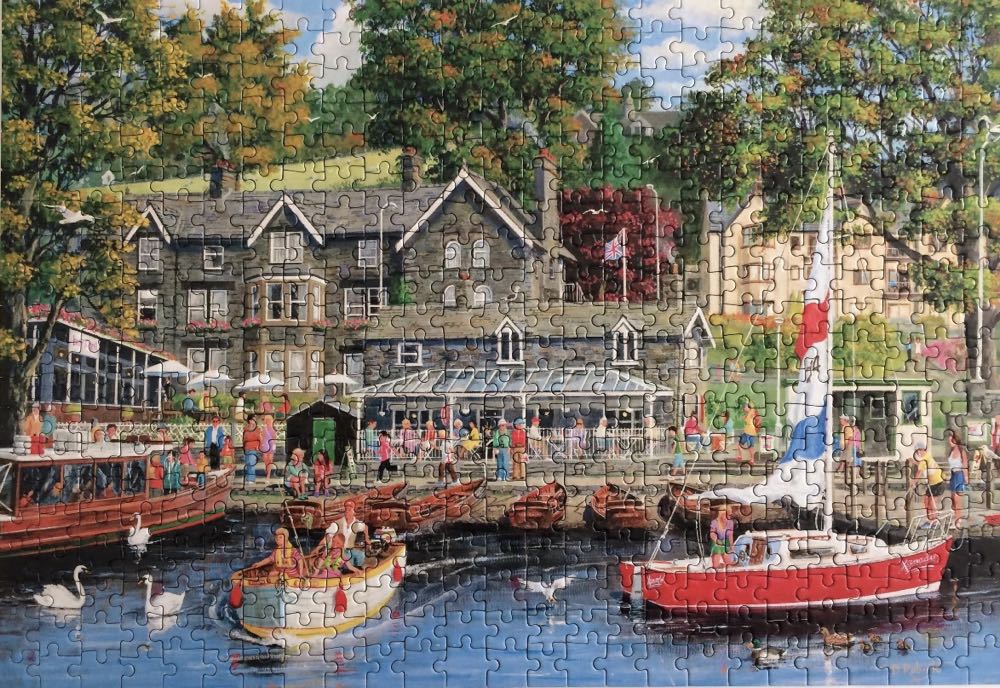 Summer In Ambleside - Gibsons puzzle collectible [Barcode 5012269034158] - Main Image 3