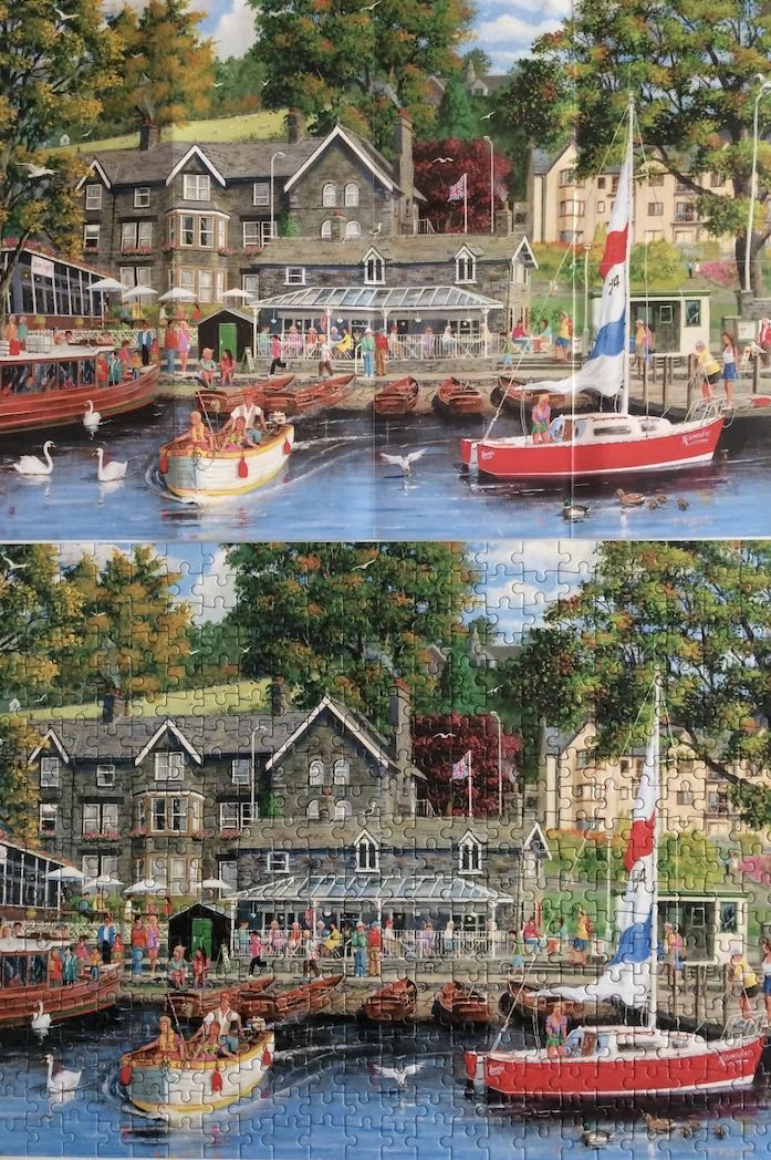 Summer In Ambleside - Gibsons puzzle collectible [Barcode 5012269034158] - Main Image 4