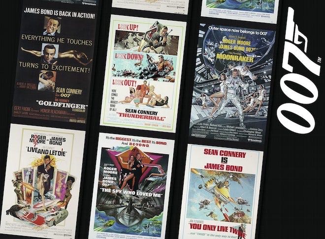 James Bond 007 Retro - Ravensburger puzzle collectible [Barcode 4005556146857] - Main Image 2