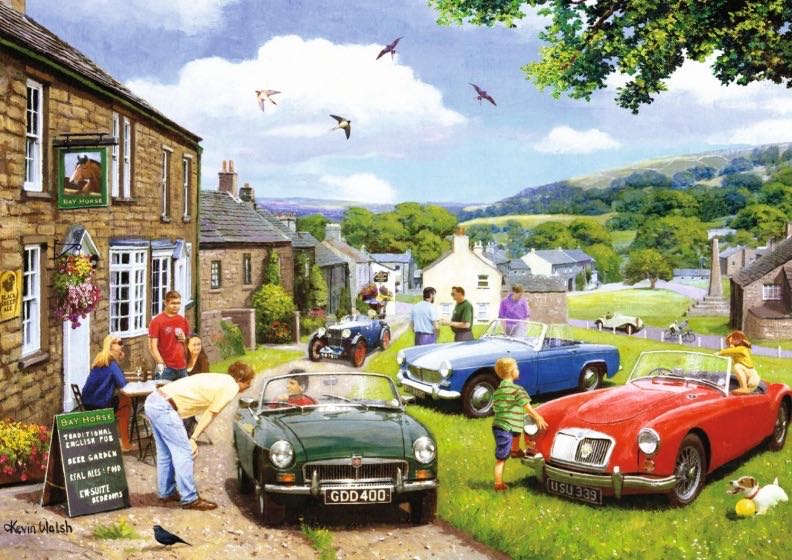 Driving The Dales - Falcon puzzle collectible [Barcode 8710126112151] - Main Image 2