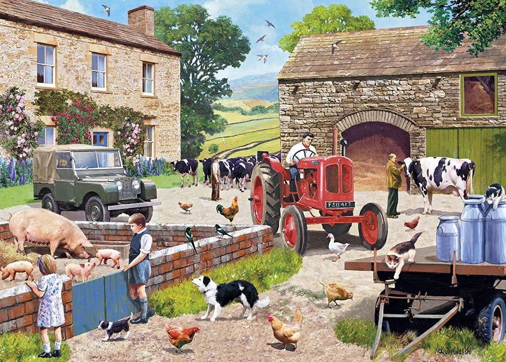 Life On The Farm - Gibsons puzzle collectible [Barcode 5012269063042] - Main Image 2
