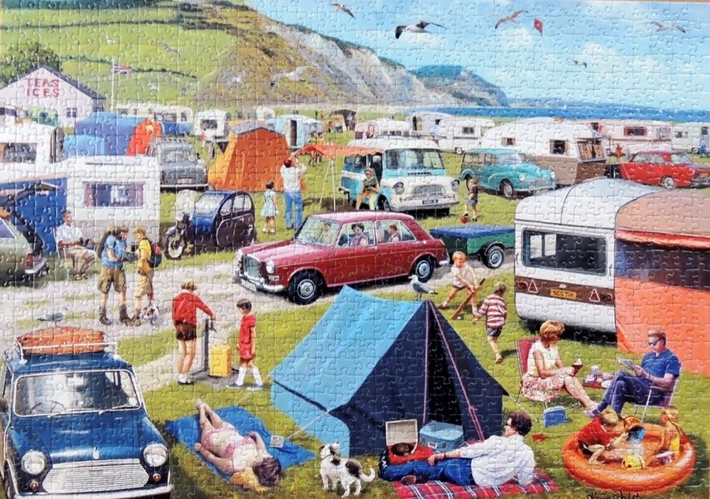 Camping and Caravanning NIB - Ravensburger puzzle collectible [Barcode 4005556167630] - Main Image 3