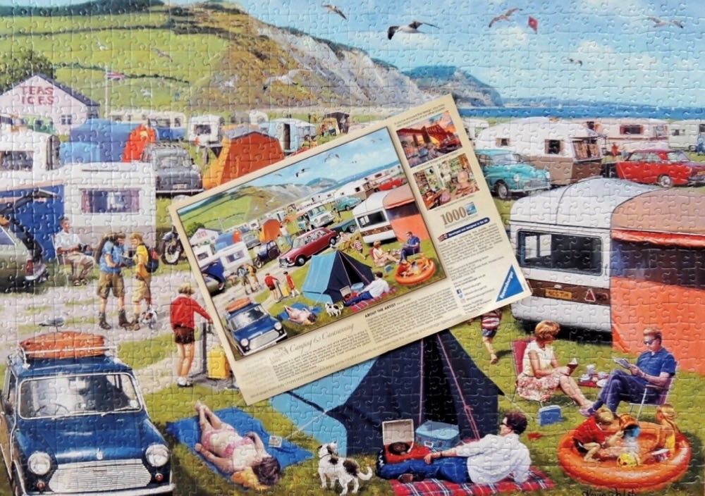 Camping and Caravanning NIB - Ravensburger puzzle collectible [Barcode 4005556167630] - Main Image 4