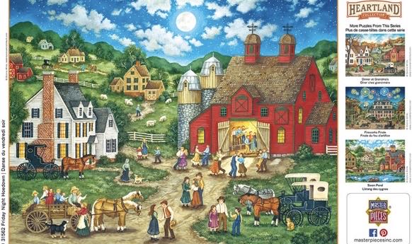 Friday Night Hoedown - MasterPieces puzzle collectible [Barcode 705988315626] - Main Image 3