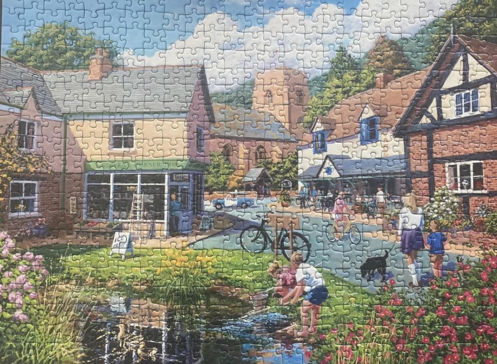 Village Life - Ravensburger 🇬🇧 puzzle collectible [Barcode 4005556140749] - Main Image 4